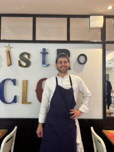 Augustin Dupuis, le chef du Bistro du Clos